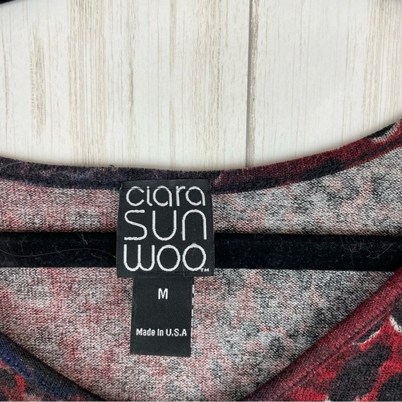 Clara Sun Woo leopard multi color sweater - Picture 4 of 6